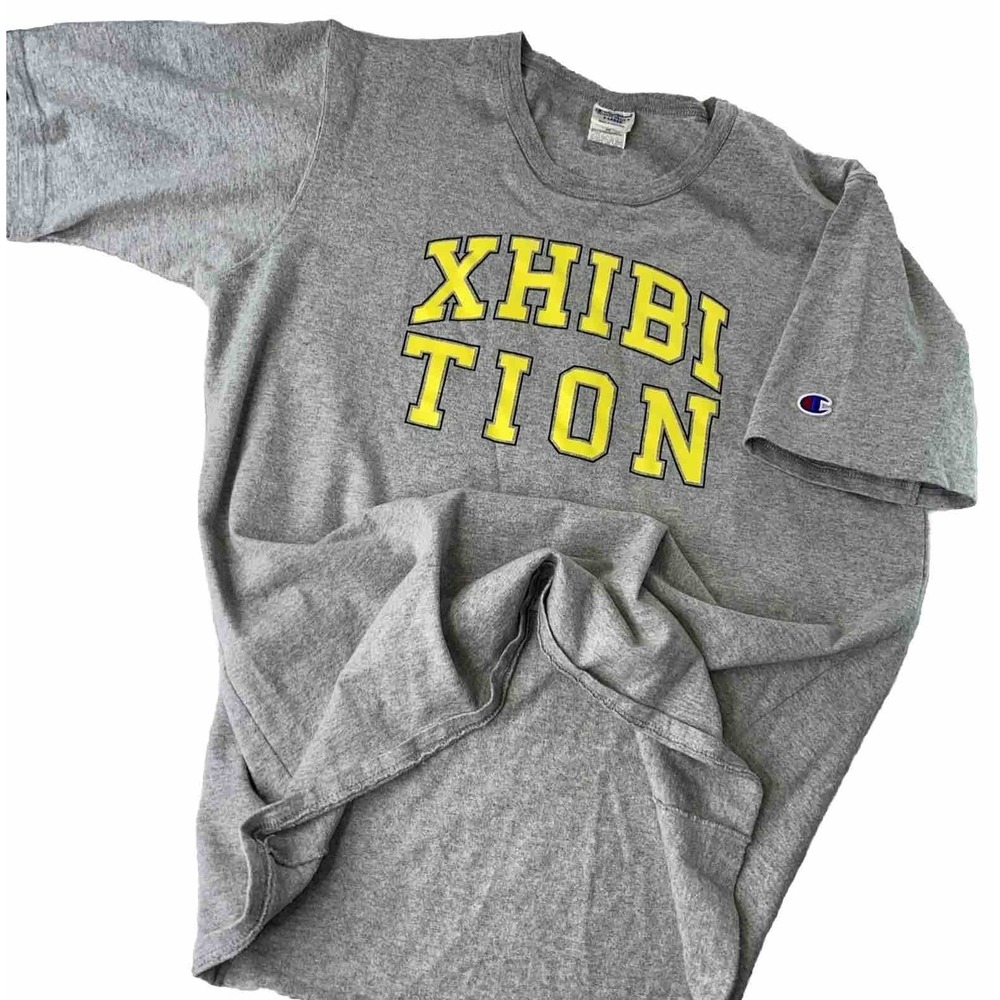 VTG Y2K Champion Reverse Weave Shirt Mens XL Streetwear Xhibition Cleveland Ohio